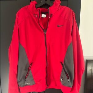 EUC Nike Men’s Therma-Fit Red Hoodie size large